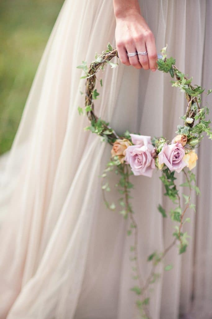 wedding planner et wedding designer couronne florale