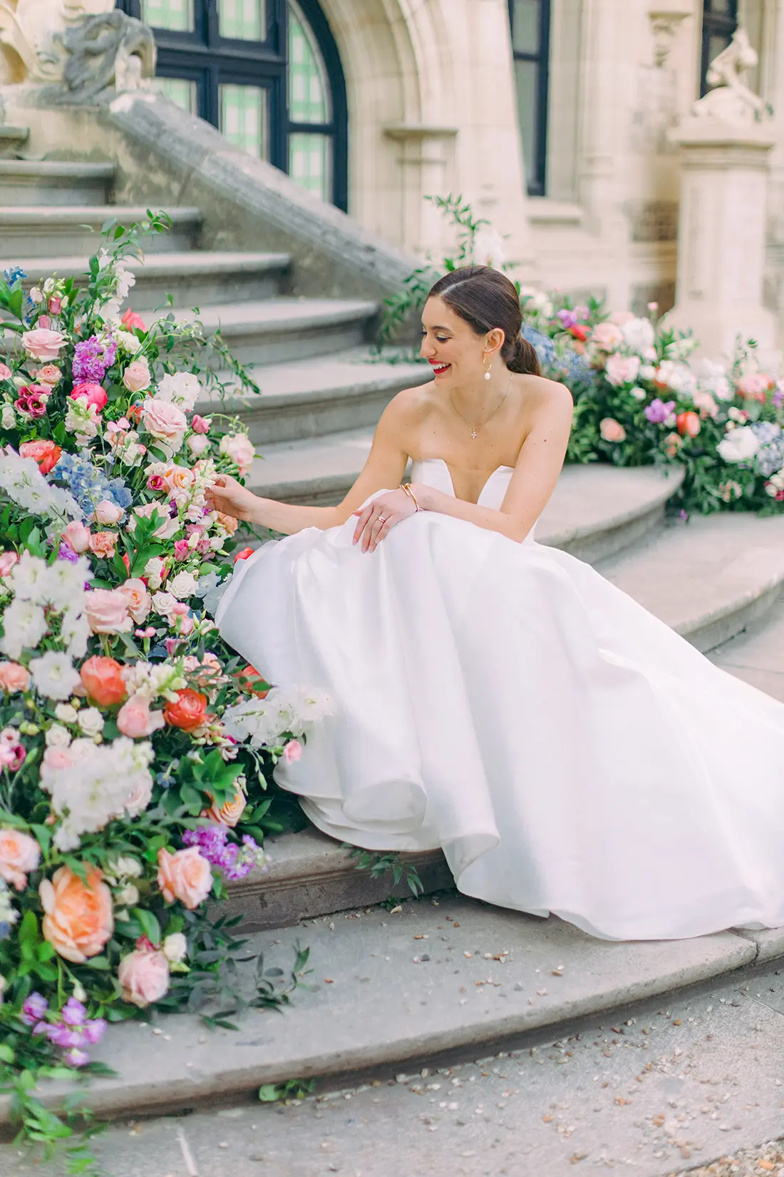 Composition de fleurs pour mariage en Normandie