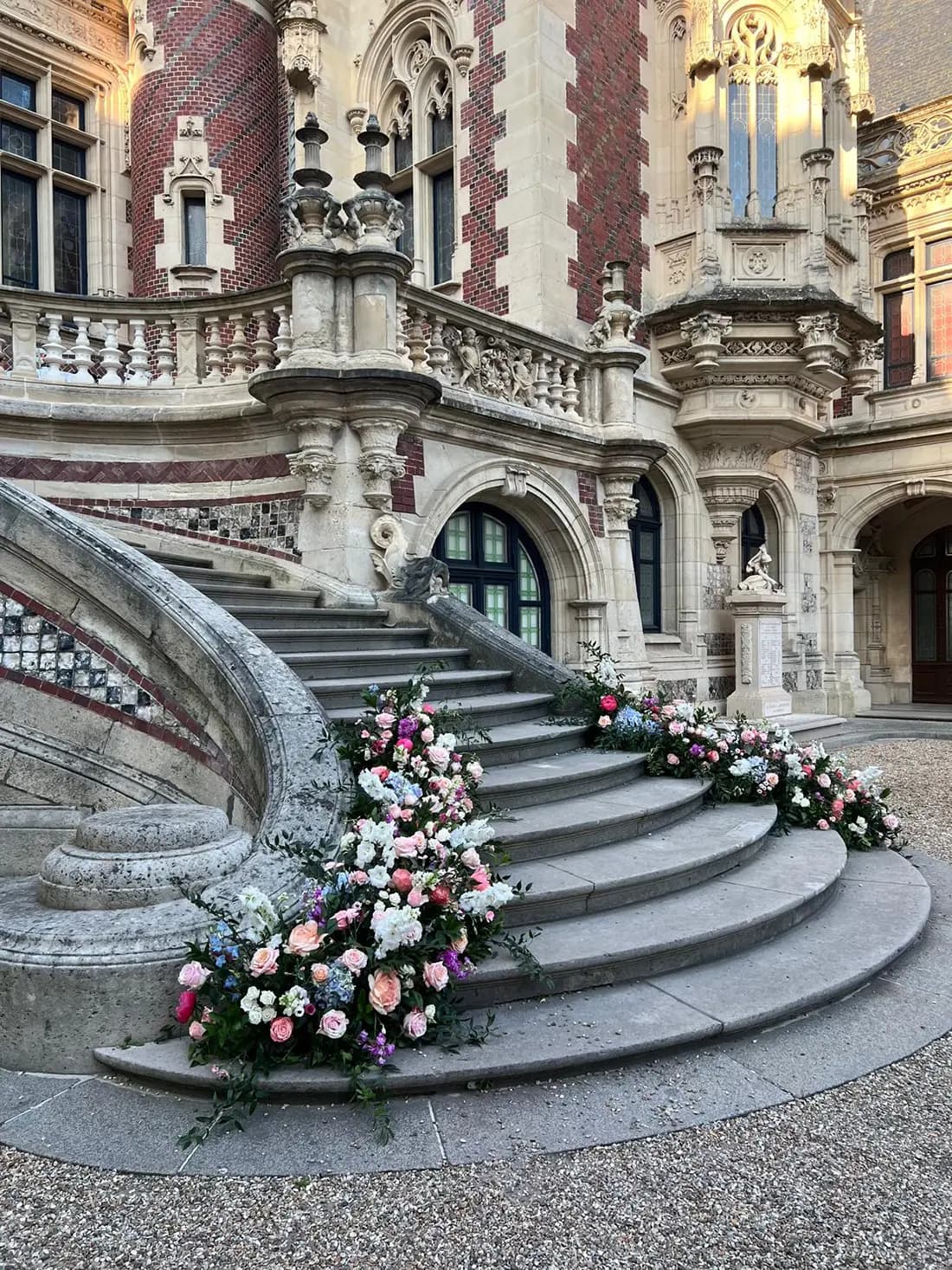 Composition florale pour mariage dans le Calvados